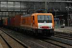 Locon 502 oder ES 64 F4-821 oder 189 821-2(Class VE REV/MMAL/20.07.11) Bremen Hbf 03.09.2016 (06500)