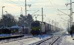 TXL/ATLU 193 553-5 mit dem Lauritzen KLV nach Padborg/DK, Jbek 05.03.2018