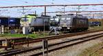 ITL/Captrain 193 785, AlphaTrains/TXL 193 582 und Hectors 241.008 abgestellt in Pattburg/DK.