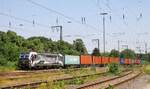 ELL/ELOC/Railforce One 193 949-5 mit Containerzug Duisburg-Hochfeld Süd 17.06.2023