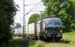 ELOC/ELL 193 933-9 mit Containerzug, aufgenommen bei Boisheim 08.06.2024