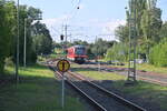 Als RB85 nach Lauda kommt hier in Gerolshausen ein Mopsgesicht alias 440 324 am Sonntagnachmittag eingefahren.28.7.2024