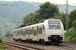 TransRegio/MittelRheinBahn 0460 001-1/0860 001-7/0460 501-0(Desiro Mainline 2)festgehalten bei Boppard am Rhein.