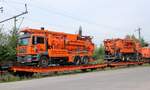 Redler Service Flachwageneinheit der Gattung Laads registriert unter 2780 4313 551-8 D-RAILS, Jübek 29.06.2021