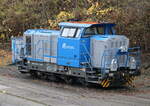 650 077-7 stand am 28.11.2021 im Rostocker Fracht und Fischereihafen abgestellt.