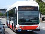 Mercedes Citaro II BZH der Hamburger Hochbahn AG in Hamburg.