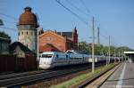 401 566-5  Gelnhausen  als ICE 875 von Berlin Hbf(tief) nach Basel SBB in Rathenow.