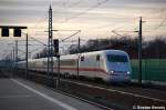 401 590-5  Ludwigshafen am Rhein  als ICE 278 von Interlaken Ost nach Berlin Ostbahnhof in Rathenow.