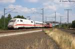 401 504-6  Mhldorf a.Inn  als ICE 692 von Mnchen Hbf nach Berlin Hbf (tief) in Stendal(Wahrburg).