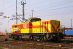 MEG 125 eine Hybridlok der neusten Bauart mit der Nummer 90 80 1001 005-0(Unt/LS X/24.05.2012)verliehen zu Testzwecken an die METRANS rangierte heute eifrig zwischen dem EUROGATE Terminal in Dradenau und HH-Waltershorf/Alte Süderelbe hin und her. Hamburg 06.09.2014