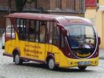 Kleinbus von Hanse-Bahn in Stralsund.