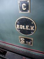 17 1055 Preu�ische S 10 im Bw Dresden Altstadt von Henschel & Sohn Cassel, Baujahr 1913, Fabrik-Nr.