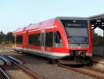 646 018-1 als RE6(RE 18604)von Berlin-Spandau nach Wittenberge bei der Ausfahrt in Pritzwalk.23.09.2012