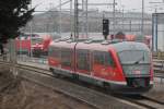 642 227 mit RE8 von Tessin nach Wismar bei der Einfahr im Rostocker Hbf.01.03.2012