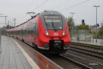 442 853 als RB 17(Wismar-Ludwigslust)bei der Einfahrt im Schweriner Hbf.01.10.2016