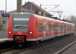 425 511-3 als RB 17813 von Wittenberge nach Schnebeck-Bad Salzelmen bei der Ausfahrt im Haltepunkt Tangerhtte.24.11.2012