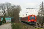 474er Doppel als S3 am 13.03.2015 auf dem Weg nach Pinneberg in Neukloster (Kreis Stade)