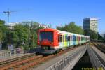 S-Bahn Hamburg 474 054  Asklepios  als S3 am 09.08.2015 in Hamburg-Dammtor auf dem Weg nach Hamburg-Altona