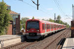 S3 nach Stade fährt in den Buxtehuder Bahnhof ein! Datum 14.05.2017