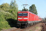 112 106+112 129-2 mit RE 13290 von Warnemnde nach Berlin-Ostbahnhof bei der Durchfahrt im Haltepunkt Rostock-Marienehe.11.06.2016