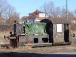 Diese Kf 2 stand im schlechten Zustand auf dem Gelnde der Eisenbahnfreunde Wismar.(05.03.2011)