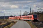 Nachschuss auf 423 960-4 in Richtung Altomünster.