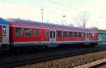 Neu in der Sammlung der RBSH ist ein Steuerwagen Typ Bnrbdzf 480.1(50 50 80-34 125-0, Unt/WWX/13.4.07,Verl/AK/12.04.14)der vorher der DB Regio AG Essen/Darmstadt angehörte.