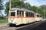 Lowa-Wagen 46 und 156 waren am 08.06.2019 für den Ansturm der Leute beim Depot 12 bereit