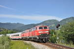 218 456-2 war mit einer weiteren 218 am 9.