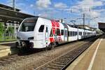 DB regio SüdWest 429 117 verlässt Trier am 28 April 2018.