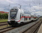 IC 2238(Leipzig-Rostock)bei der Einfahrt im Rostocker Hbf.04.08.2023