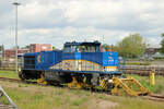 evb 275 503-1 wartet auf weitere Wartungsarbeiten im Vorfeld der EVB Werkstatt in Bremervörde.