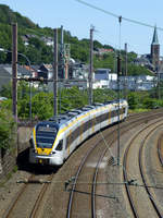 Eurobahn-ET 7.09 Richtung Venlo in der Nähe des Bahnhofs W-Zoologischer Garten, 23.7.19.