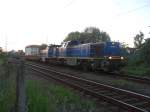 V 2304 und V 2102 in wismar am 30.5.11