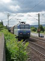 NIAG-Lok 16 (145 086; 91 80 6145 086-5 D-DISPO) am 08.08.2012 in Linz am Rhein.