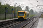 VT 650.79  Erholungsort Wendisch Rietz  (650 079-6) ODEG - Ostdeutsche Eisenbahn GmbH als RB60 (RB 79553) von Berlin-Lichtenberg nach Frankfurt(Oder), bei der Einfahrt im verregneten