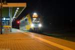 VT 646.043 (646 043-9) ODEG - Ostdeutsche Eisenbahn GmbH kam als RB51 (RB 68860) von Brandenburg Hbf nach Rathenow.