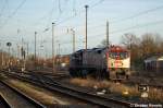 330092 (250 005-6) OHE - Osthannoversche Eisenbahn AG beim rangieren in Stendal.