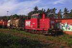 Am Abend von 16 September 2020 steht OHE 600024 abgestellt in Celle und wird vom offenbarer Platz auf den Chip gerettet. 