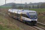 OLA-VT 0006 als OLA79760 von Gstrow nach Rostock Hbf wurde am 12.04.2012 zwischen Gragetopshof und Rostock festgenommen