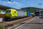 Die an die RTB Cargo vermietete SIEMENS Vectron MS 7193 102 (91 80 7193 102-9 D-ATLU) der Alpha Trains Belgium N.V.