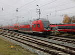 RE 4309(Hamburg-Rostock)bei der Einfahrt im Rostocker Hbf.08.11.2024