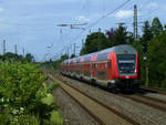 Der RE1 nach Aachen Hbf durchquert fast ganz NRW.