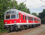 Steuerwagen Bauart Karlsruhe in Ulm am 04.08.2014.