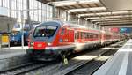 Steuerwagen ex IC Steuerwagen am RE M�nchen-N�rnberg (MNE dem schnellsten RE) in M�nchen am 09.06.2019.