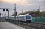 IC 1216 von Salzburg Hbf nach Berlin Südkreuz, bei der Durchfahrt in Rathenow.