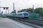 IC 1216 (Salzburg Hbf - Berlin Südkreuz) in Rathenow und geschoben hatte die 101 071-9.