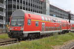 DABbuzfa 760 als RE 18490 von Berlin Hbf nach Warnemnde bei der Durchfahrt in Warnemnde-Werft.25.06.2017