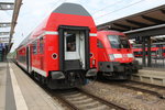 DB-Regio Wagen DBpza 782.01 stand am 20.05.2016 im Rostocker Hbf.