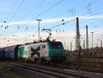 SNCF FRET Lokomotive 437015 Gterbahnhof Oberhausen West Deutschland 18-10-2024.

SNCF FRET locomotief 437015 goederenstation Oberhausen West Duitsland 18-10-2024.